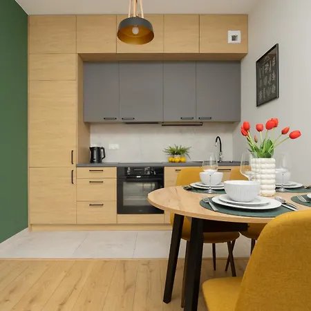 With Parking And Balcony In Mokotow By Renters 公寓 *